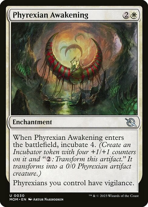 Phyrexian Awakening Card Front