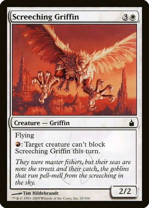 Screeching Griffin Card Front