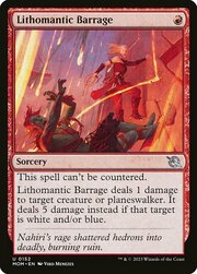 Lithomantic Barrage 152