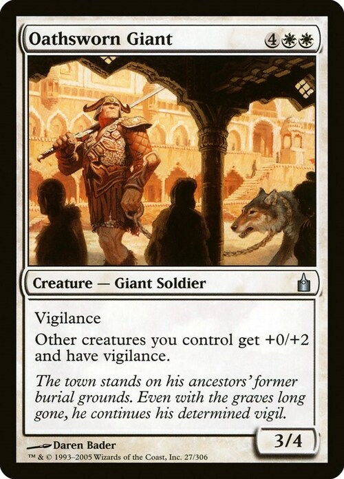 Oathsworn Giant Card Front
