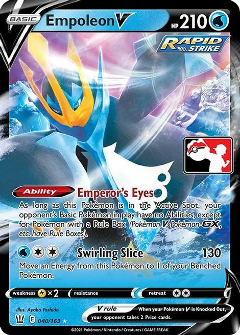Empoleon V Card Front