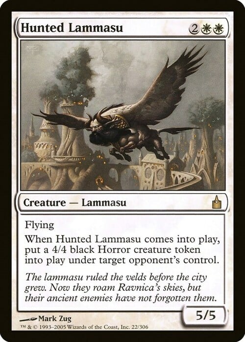 Hunted Lammasu Card Front