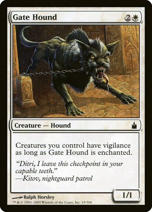 Gate Hound Card Front