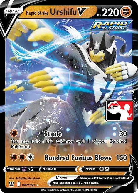 Rapid Strike Urshifu V Card Front