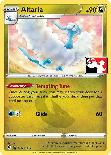 Altaria Card Front