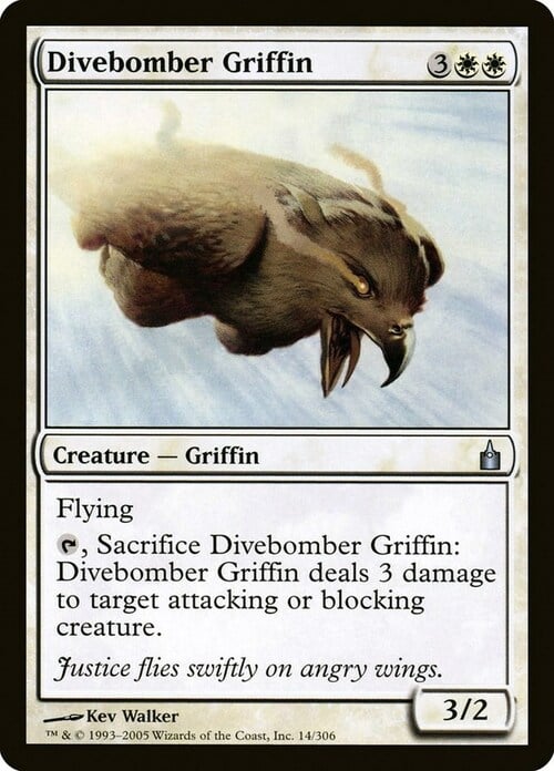 Divebomber Griffin Card Front