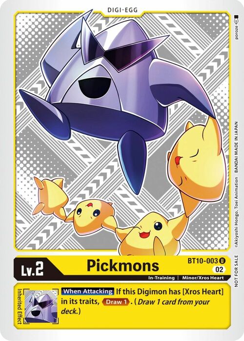 Pickmons Card Front