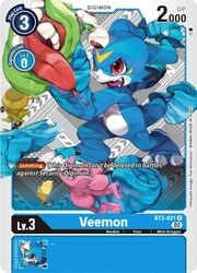 Veemon · Winner Pack |  Dimensional Phase BT3-021