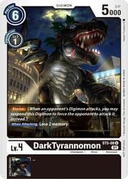 DarkTyrannomon · Winner Pack |  X Record ST5-08