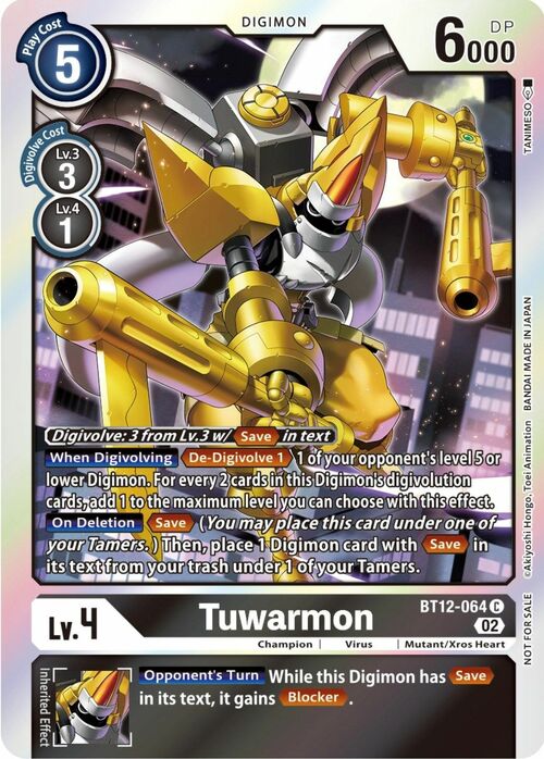 Tuwarmon Card Front