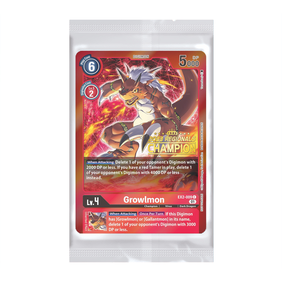 2023 Regionals: Event Pack Card Set