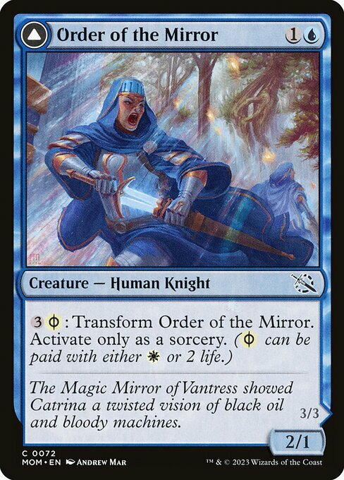 Order of the Mirror // Order of the Alabaster Host Card Front