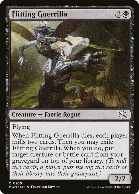 Flitting Guerrilla Card Front