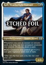 Raff, Weatherlight Stalwart · Etched Foil 121
