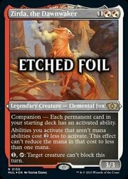 Zirda, the Dawnwaker · Etched Foil 130