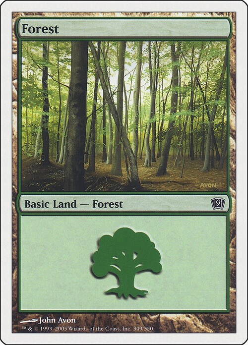 Forest Card Front