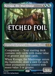 Keruga, the Macrosage · Etched Foil 113