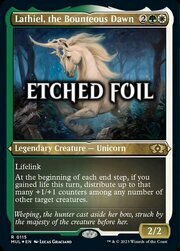 Lathiel, the Bounteous Dawn · Etched Foil 115