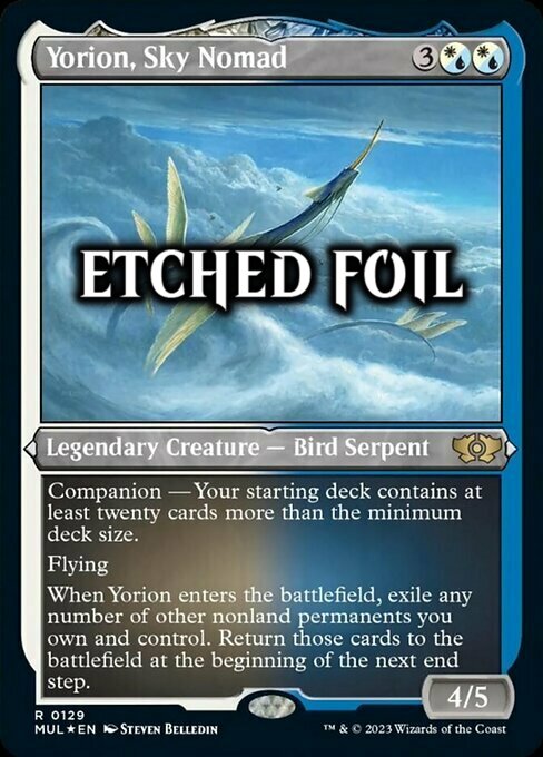 Yorion, Sky Nomad Card Front