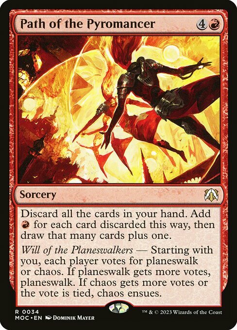Path of the Pyromancer Card Front