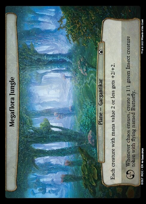 Megaflora Jungle Card Front