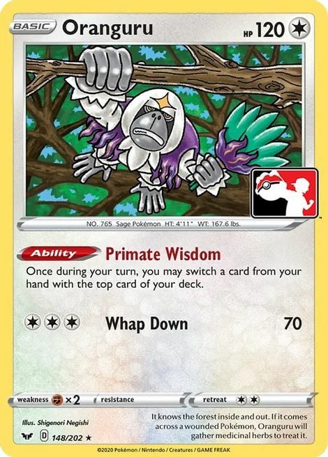 Oranguru Card Front