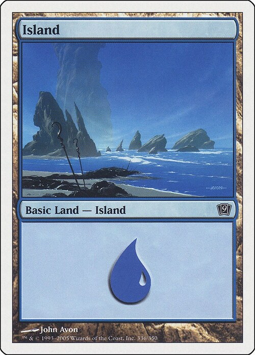 Island Card Front