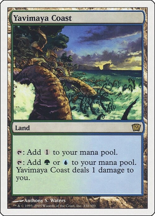 Yavimaya Coast Card Front