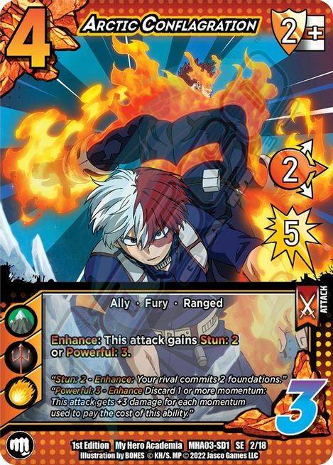 Arctic Conflagration Card Front
