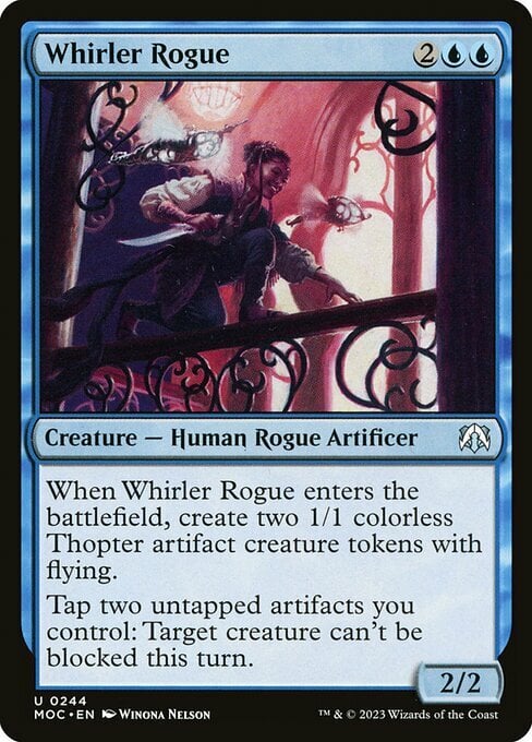 Whirler Rogue Card Front