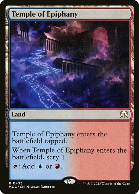 Tempio della Rivelazione Card Front