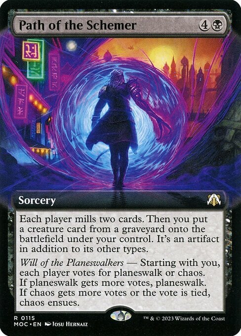 Path of the Schemer Card Front