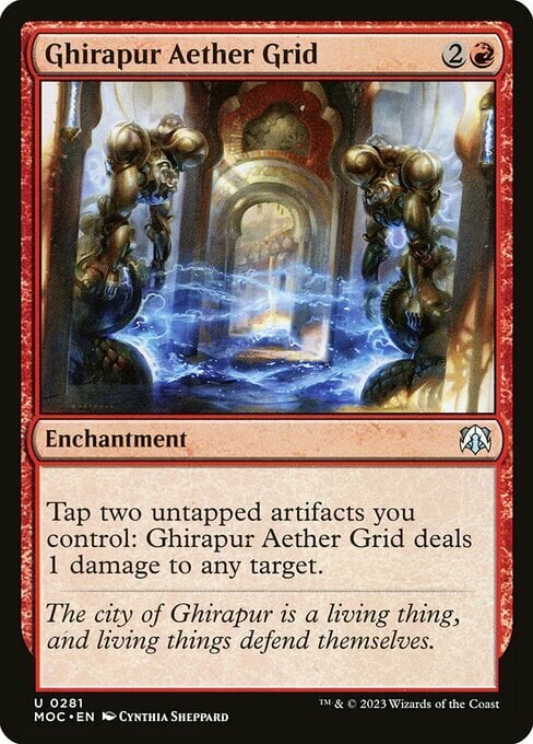 Ghirapur Aether Grid Card Front