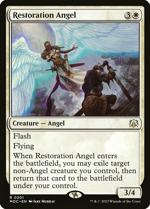 Restoration Angel Card Front
