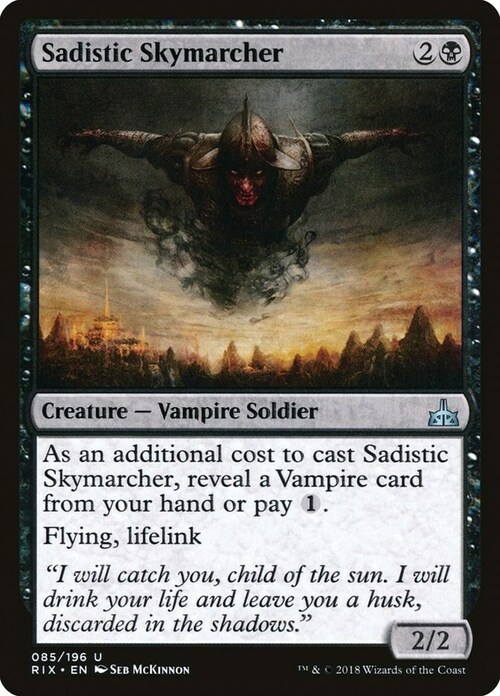 Sadistic Skymarcher Card Front
