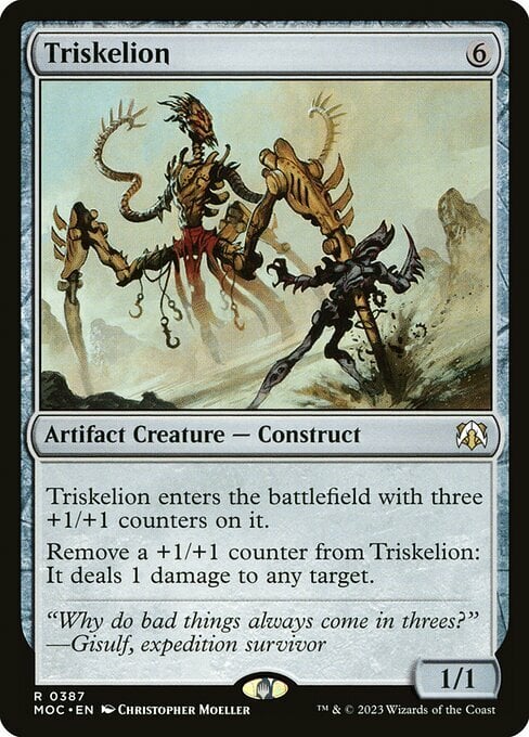 Triskelion Card Front
