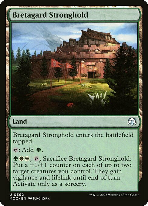 Bretagard Stronghold Card Front