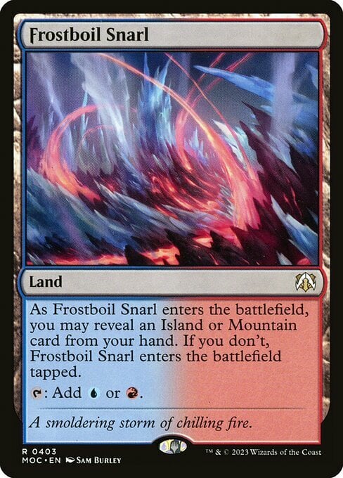Frostboil Snarl Card Front