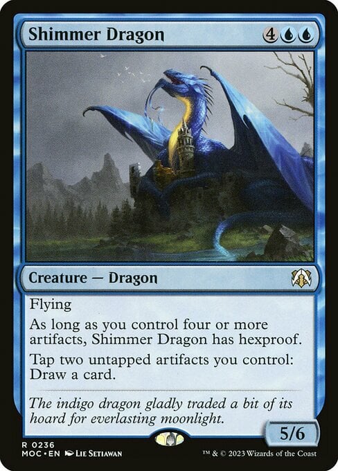 Drago Scintillante Card Front