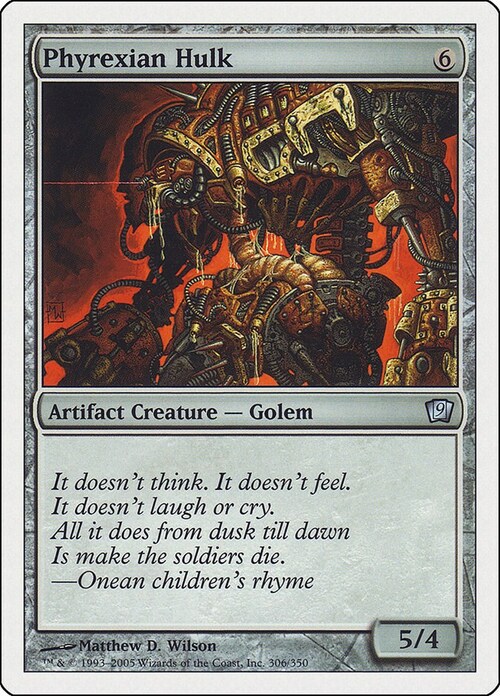 Phyrexian Hulk Card Front