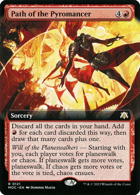 Path of the Pyromancer Card Front