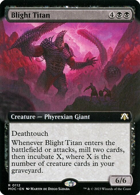 Blight Titan Card Front