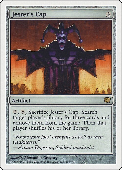 Jester's Cap Card Front