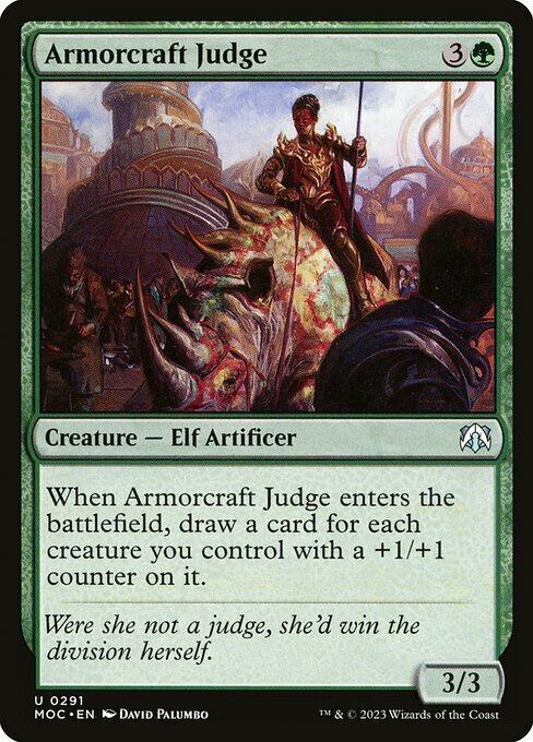 Armorcraft Judge Card Front