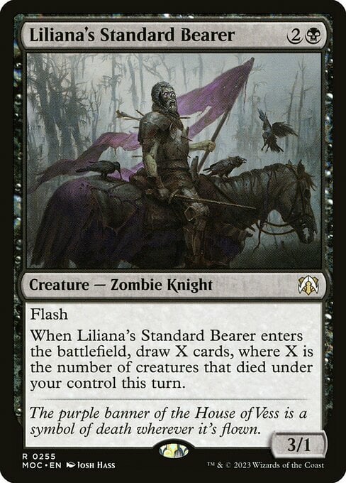 Liliana's Standard Bearer Card Front