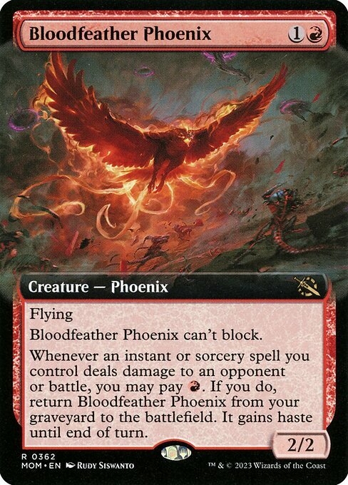 Bloodfeather Phoenix Card Front