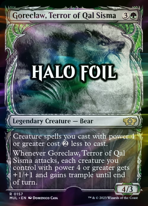 Goreclaw, Terror of Qal Sisma Card Front