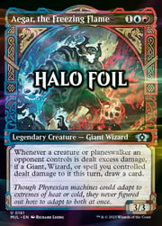 Aegar, the Freezing Flame · Halo Foil 161