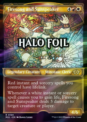 Firesong and Sunspeaker · Halo Foil 169
