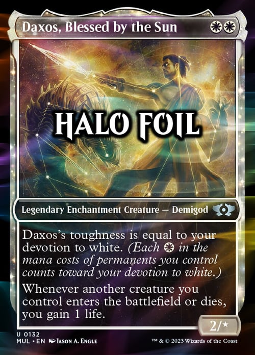 Daxos, Blessed by the Sun Card Front